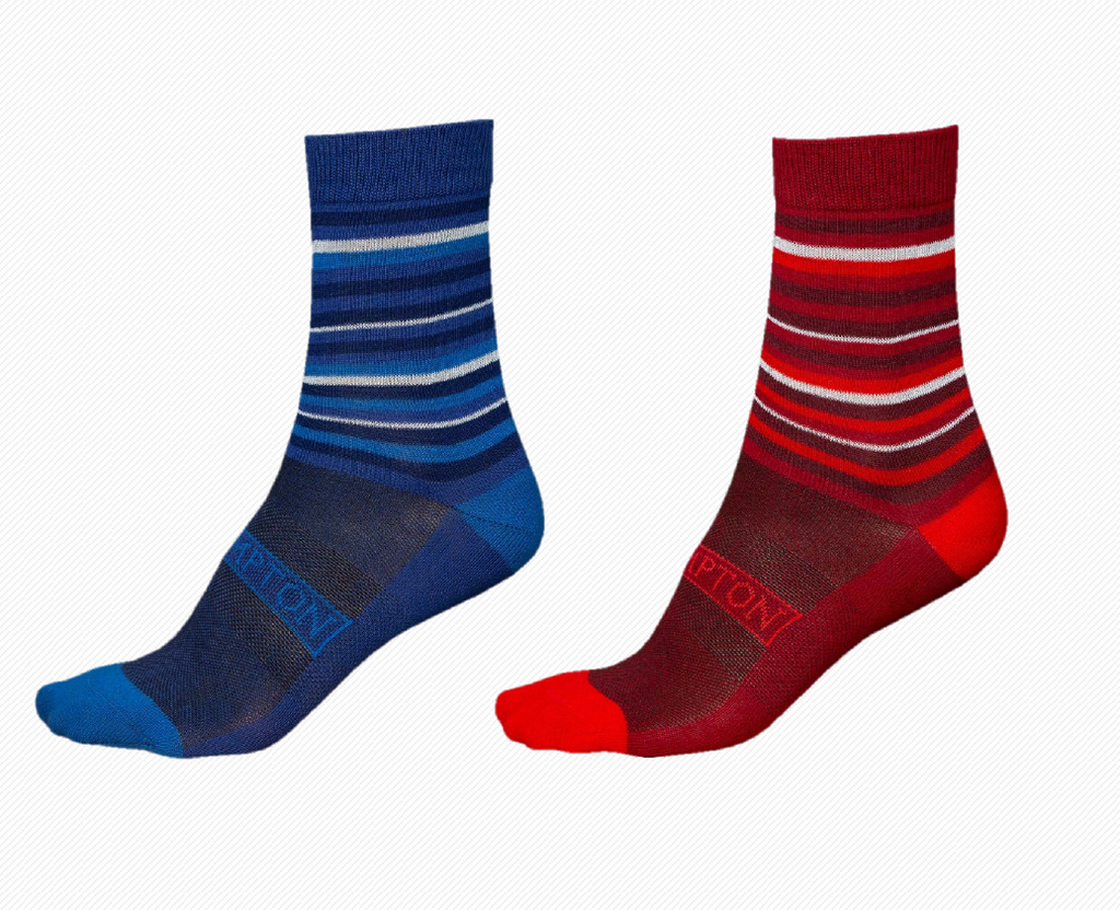 Brompton x Endura, Coolmax Socken (refelektierend)