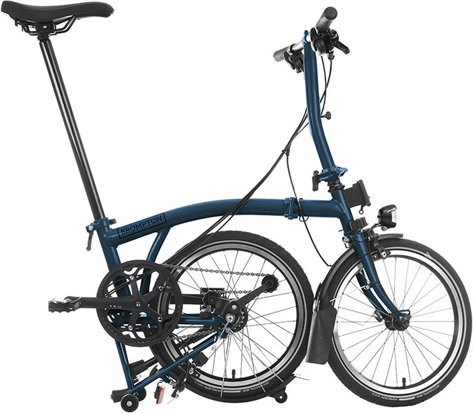 Brompton C Line 6-Gang - Niedriger Lenker - Ocean Blue
