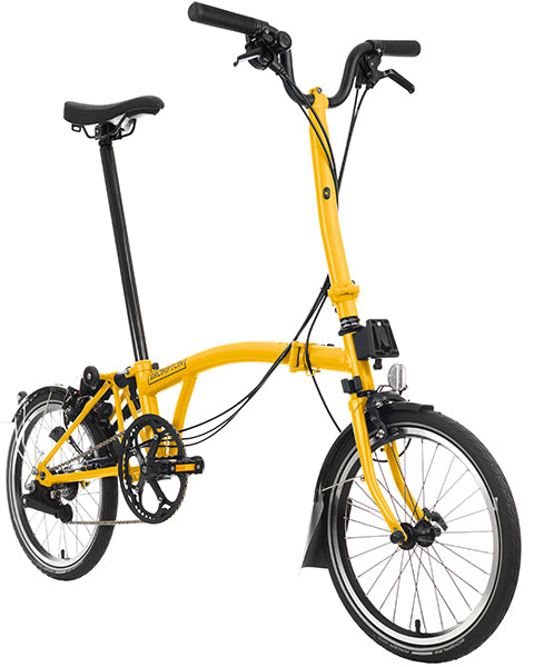 Brompton C Line 6-Gang - Mittlerer Lenker - Bumblebee Yellow