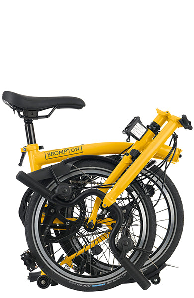 Brompton C Line 6-Gang - Mittlerer Lenker - Bumblebee Yellow