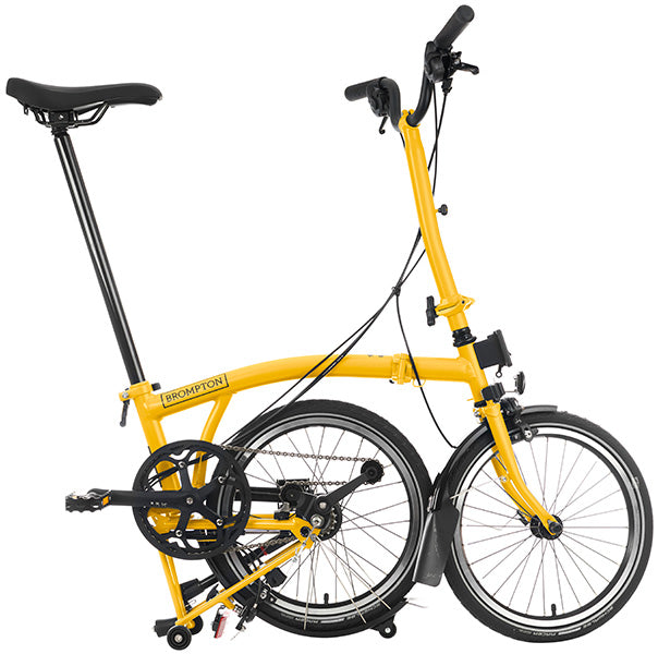 Brompton C Line 6-Gang - Mittlerer Lenker - Bumblebee Yellow