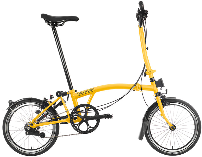 Brompton C Line 6-Gang - Mittlerer Lenker - Bumblebee Yellow