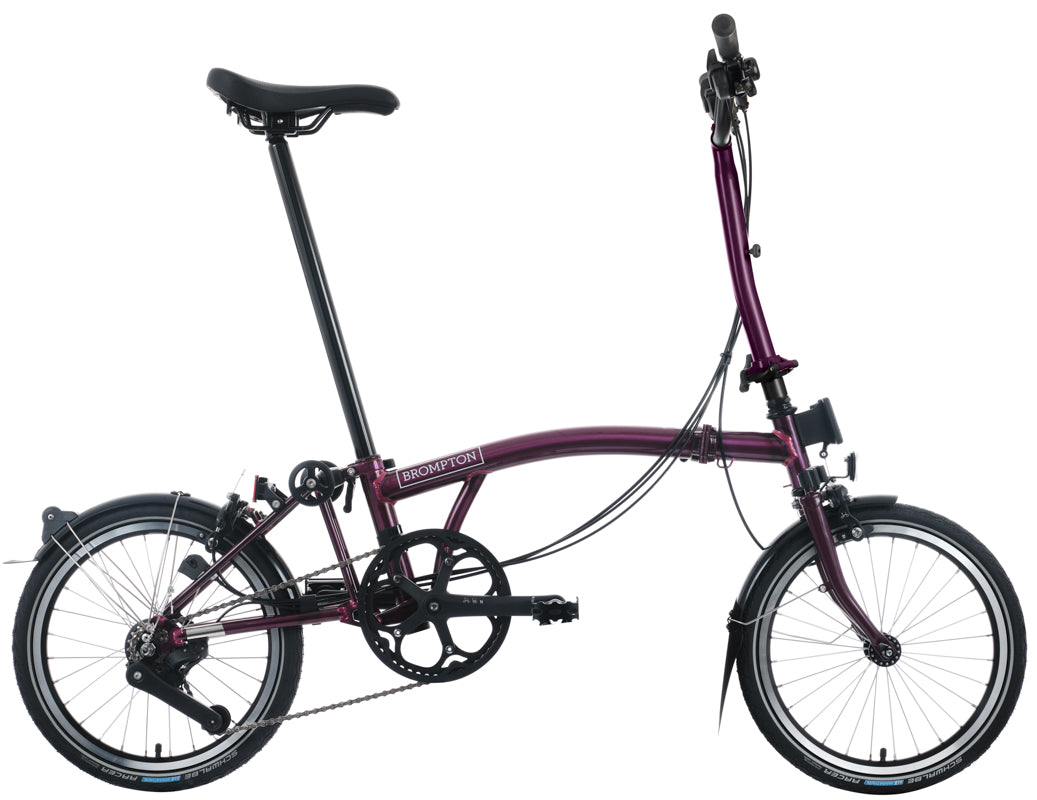 Brompton P Line 12-Gang - Hoher Lenker - Amethyst Lacquer
