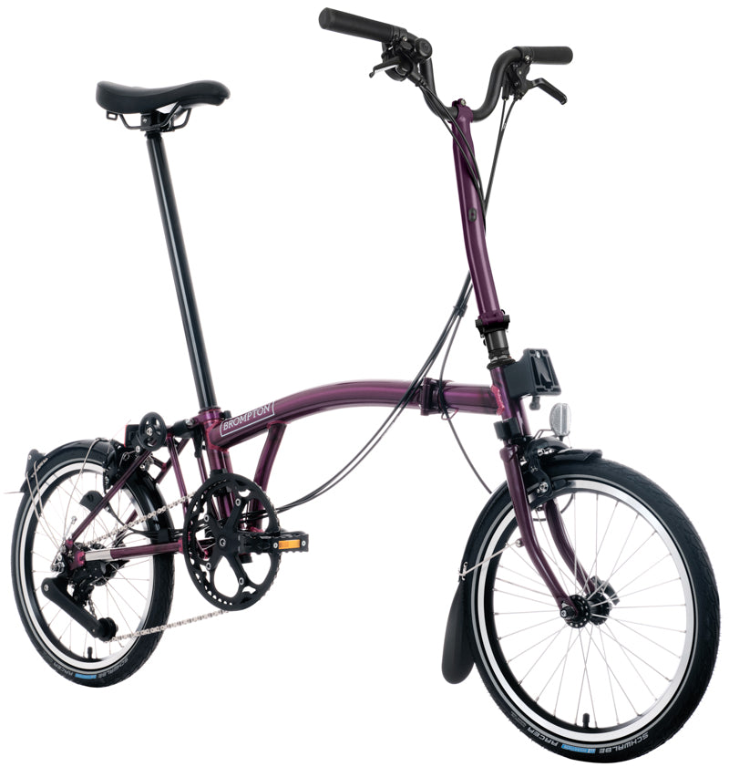Brompton P Line 12-Gang - Hoher Lenker - Amethyst Lacquer