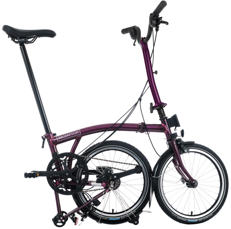 Brompton P Line 12-Gang - Hoher Lenker - Amethyst Lacquer