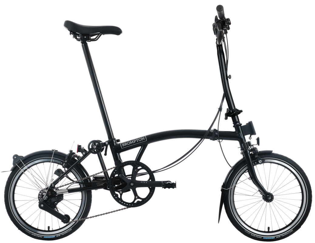 Brompton C Line 12-Gang - Hoher Lenker - Matt Black