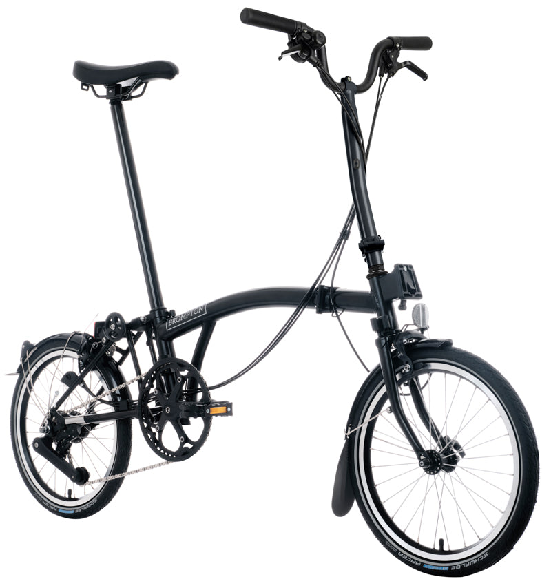 Brompton C Line 12-Gang - Hoher Lenker - Matt Black