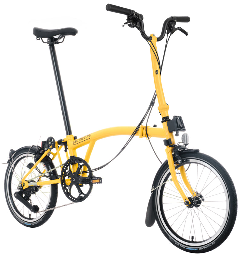 Brompton C Line 12-Gang - Hoher Lenker - Bumblebee Yellow
