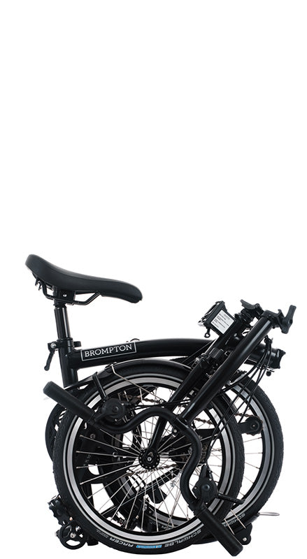 Brompton C Line 12-Gang - Hoher Lenker - Matt Black