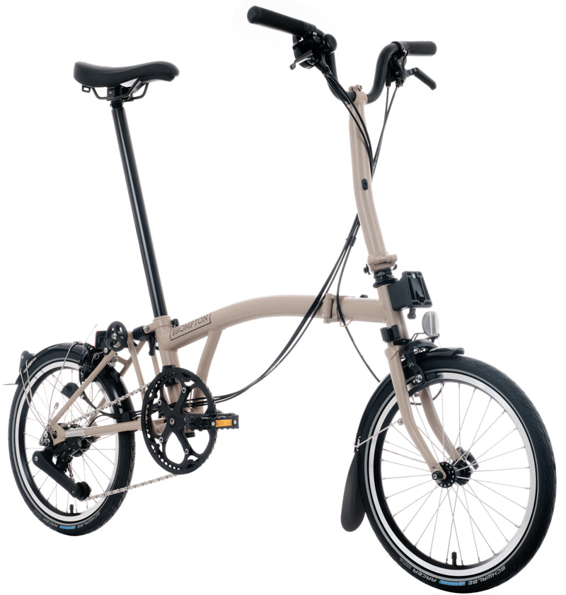 Brompton C Line 12-Gang - Mittlerer Lenker - Dune Sand