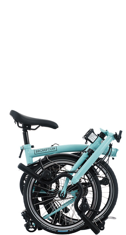 Brompton C Line 12-Gang - Niedriger Lenker - Turkish Green