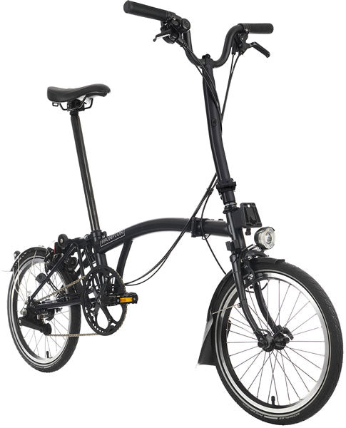Brompton C Line 2-Gang - Hoher Lenker - Matt Black