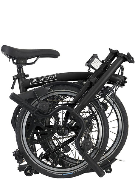 Brompton C Line 2-Gang - Hoher Lenker - Matt Black
