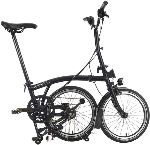 Brompton C Line 2-Gang - Mittlerer Lenker - Matt Black