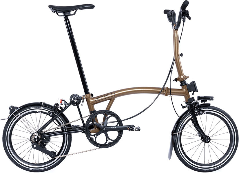 Brompton P Line 12-Gang - Mittlerer Lenker - Bronze Sky