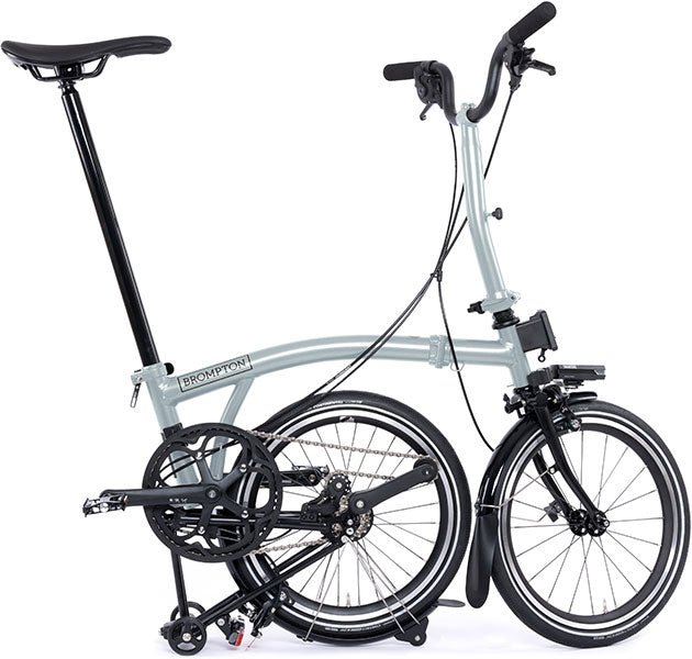 Brompton P Line 4-Gang - Mittlerer Lenker - Lunar Ice