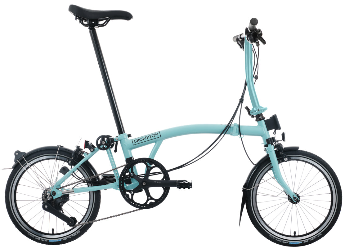 Brompton C Line 12-Gang - Niedriger Lenker - Turkish Green
