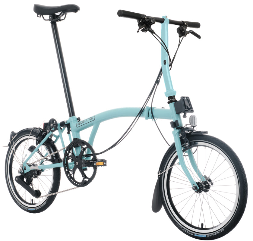 Brompton C Line 12-Gang - Niedriger Lenker - Turkish Green