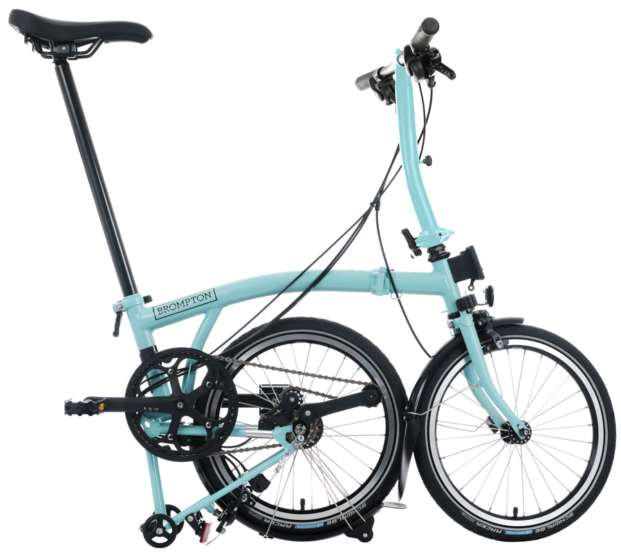 Brompton C Line 12-Gang - Niedriger Lenker - Turkish Green