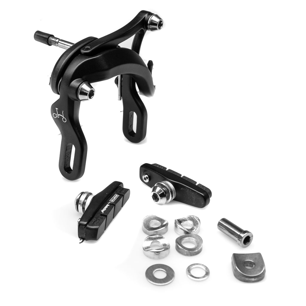 Bremskörper vorne ODER hinten, schwarz (2018 - )