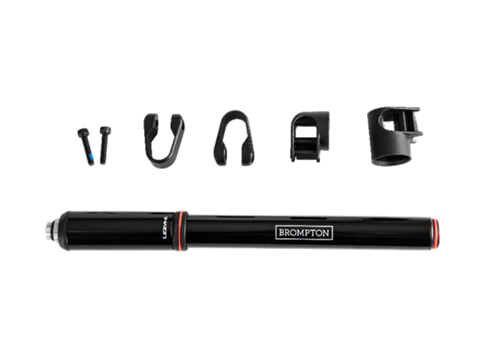 Brompton-Pumpe mit Montagehalterungen