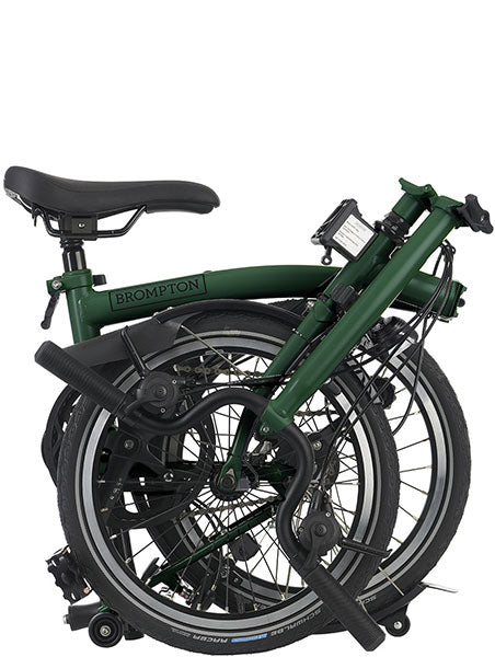 Brompton C Line 6-Gang - Hoher Lenker - Racing Green