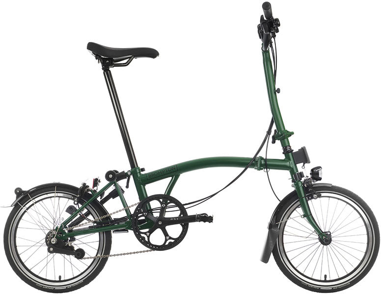 Brompton C Line 6-Gang - Hoher Lenker - Racing Green