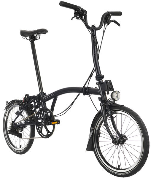 Brompton C Line 6-Gang - Mittlerer Lenker - Matt Black