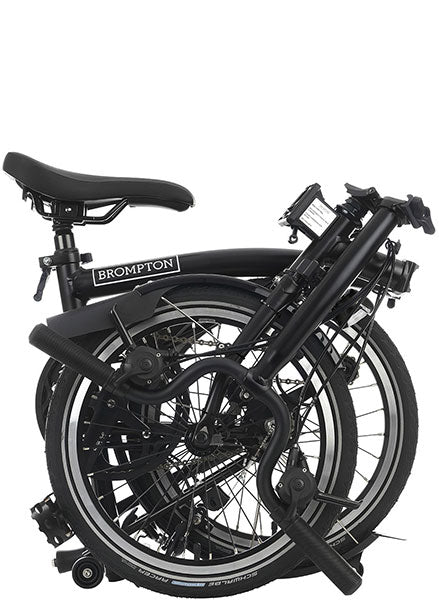 Brompton C Line 6-Gang - Mittlerer Lenker - Matt Black