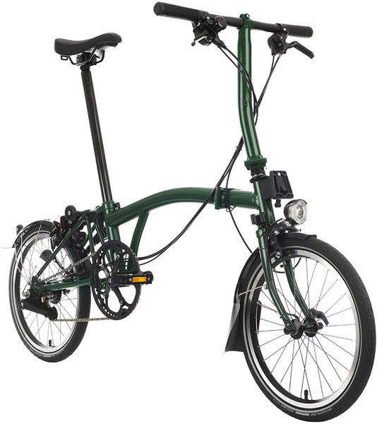 Brompton C Line 6-Gang - Niedriger Lenker - Racing Green