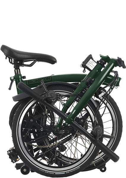 Brompton C Line 6-Gang - Niedriger Lenker - Racing Green