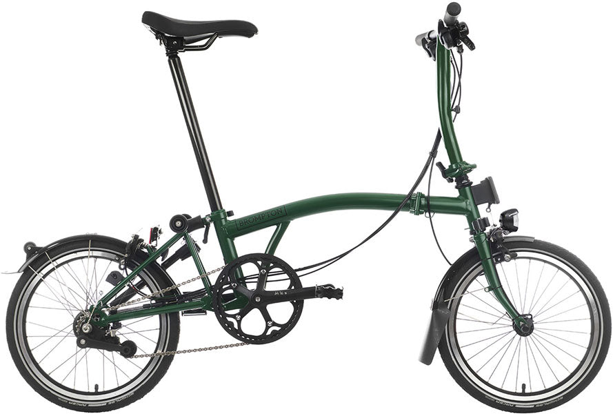 Brompton C Line 6-Gang - Niedriger Lenker - Racing Green