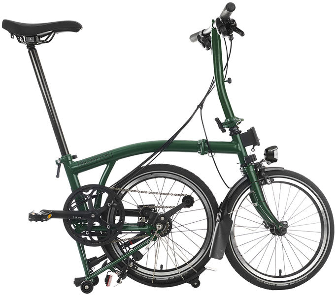 Brompton C Line 6-Gang - Niedriger Lenker - Racing Green