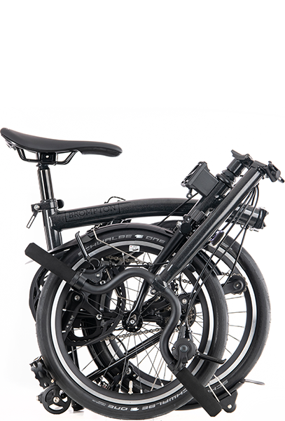 Brompton P Line 4-Gang - Hoher Lenker - Midnight Black