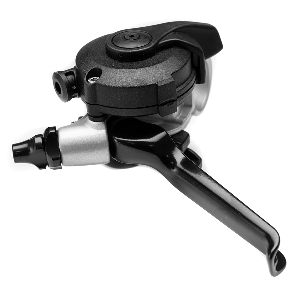 Schalthebel 3-Gang (rechts) mit integriertem Bremshebel ab 2017 (Silber & Schwarz)