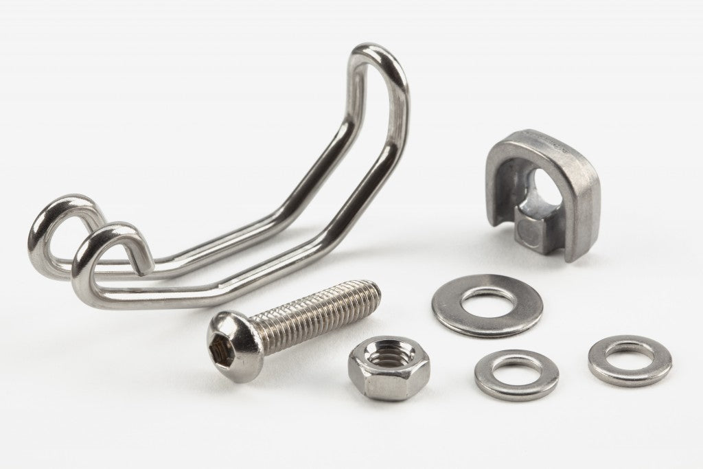 Lampenhalterung komplett für LED Scheinwerfer (Shimano/SON)