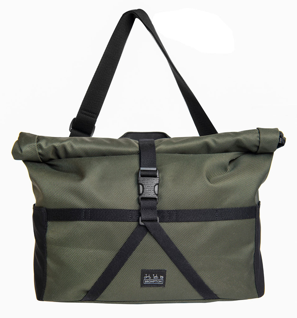 Borough Roll Top Bag (M) 14L - olive
